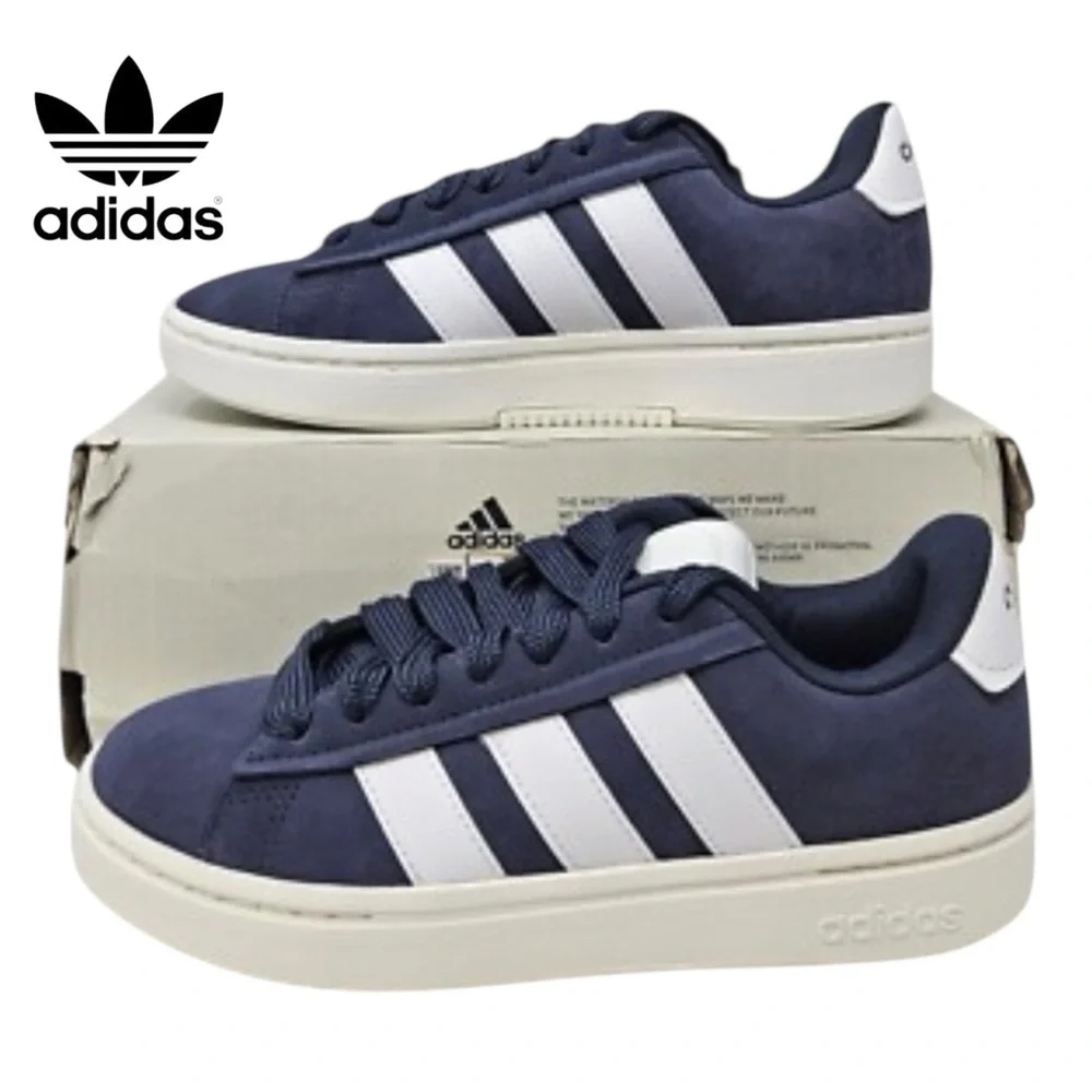 Adidas (NWT) Grand Court Alpha 00’s,  Blue and White Casual Sneakers - Picture 13 of 13